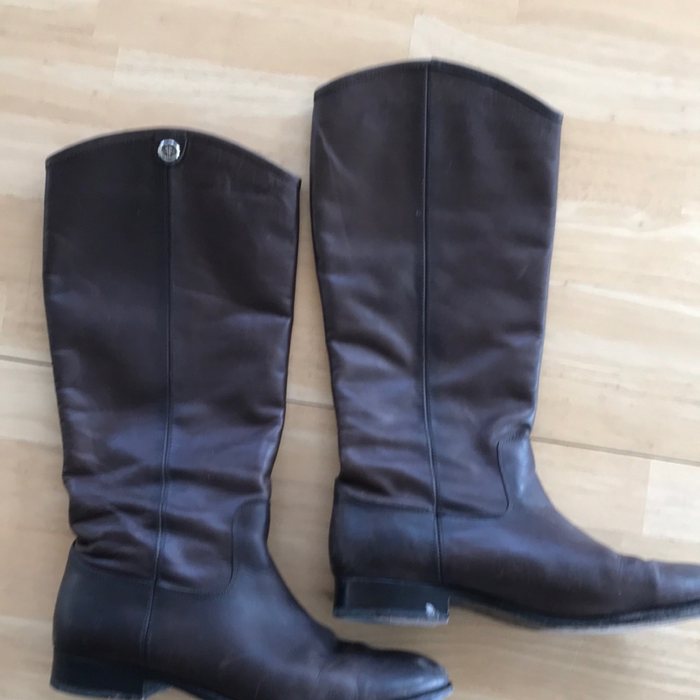 FRYE DK Brown RIDING BOOTS 11